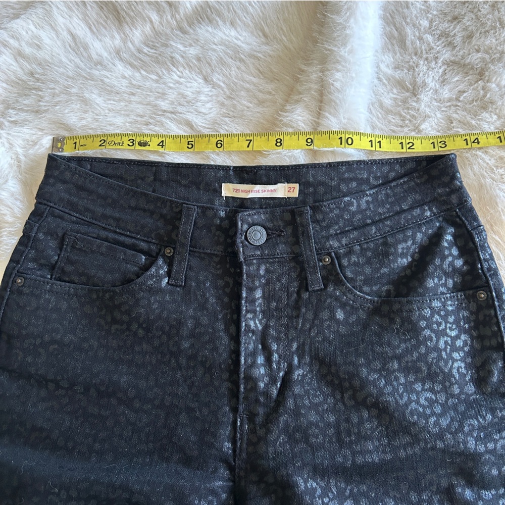 Levi’s 721 High Rise Skinny Jeans, Size 27 - Picture 11 of 13
